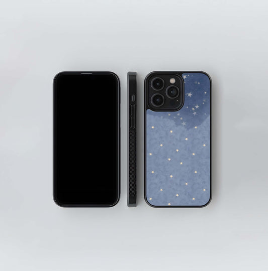 Soft Star Drizzle Glass Case