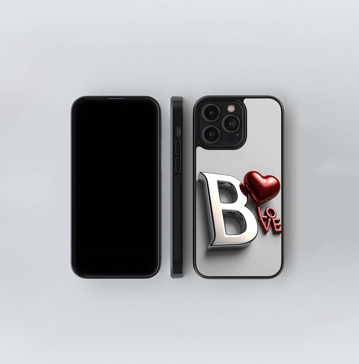 B's Modern Romance Glass Case