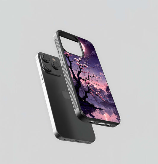 Blush Moonrise Glass Case