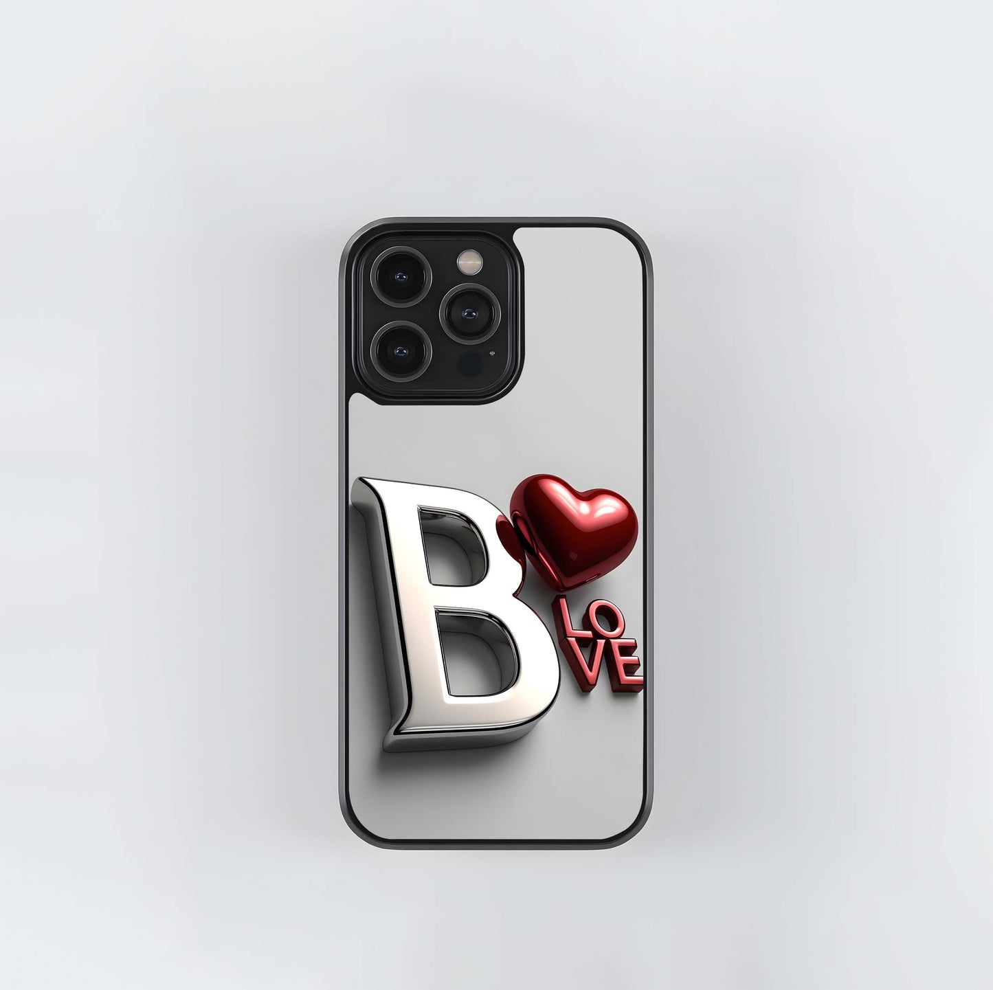 B's Modern Romance Glass Case