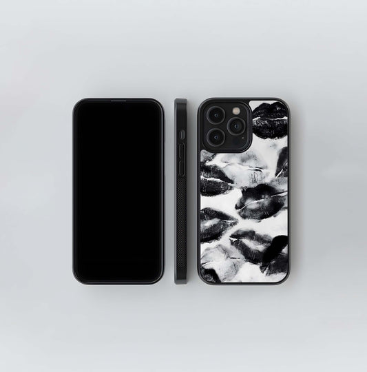 Midnight Kiss Marks Glass Case