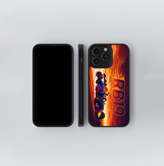 Fiery Speed Rush Glass Case