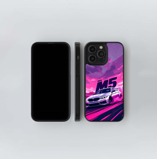 MS Neon Car Glass Case