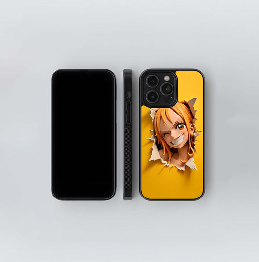 Nami One Piece Wall Break Glass Case
