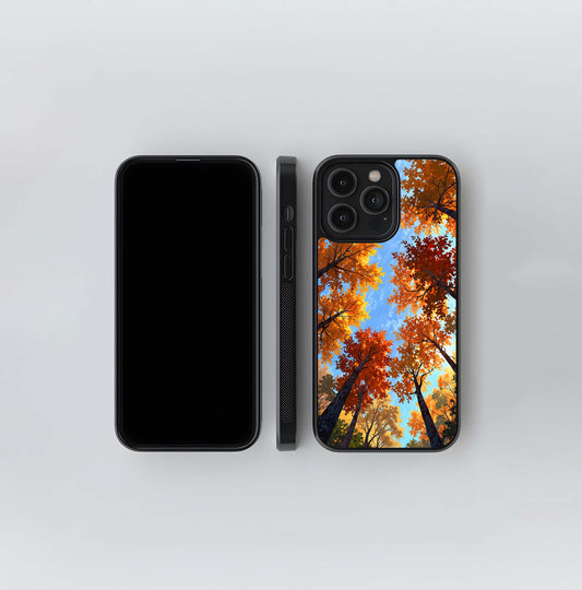 Amber Canopy Glow Glass Case