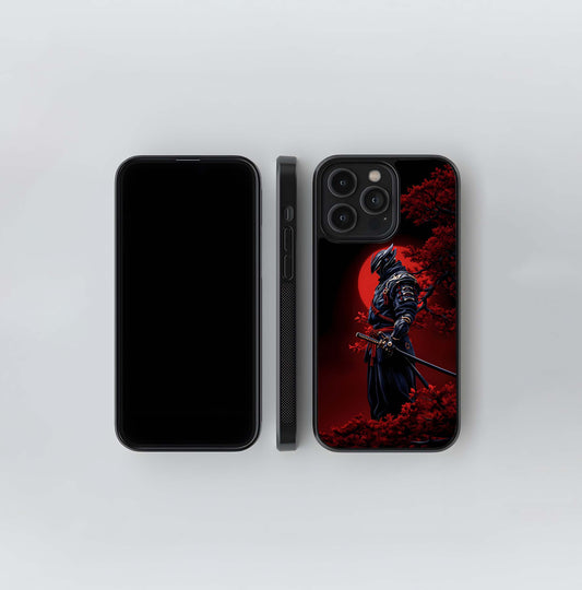 Cyber Samurai Moonlight Glass Case