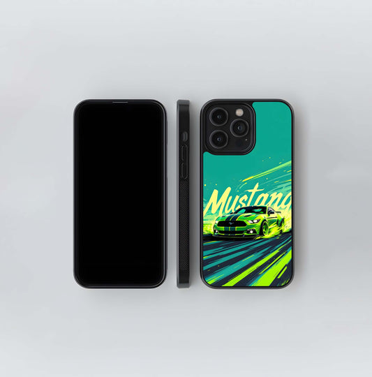 Mustang Bang Glass Case