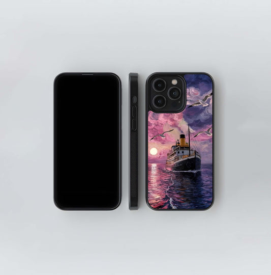 Sail Beyond Sky Glass Case