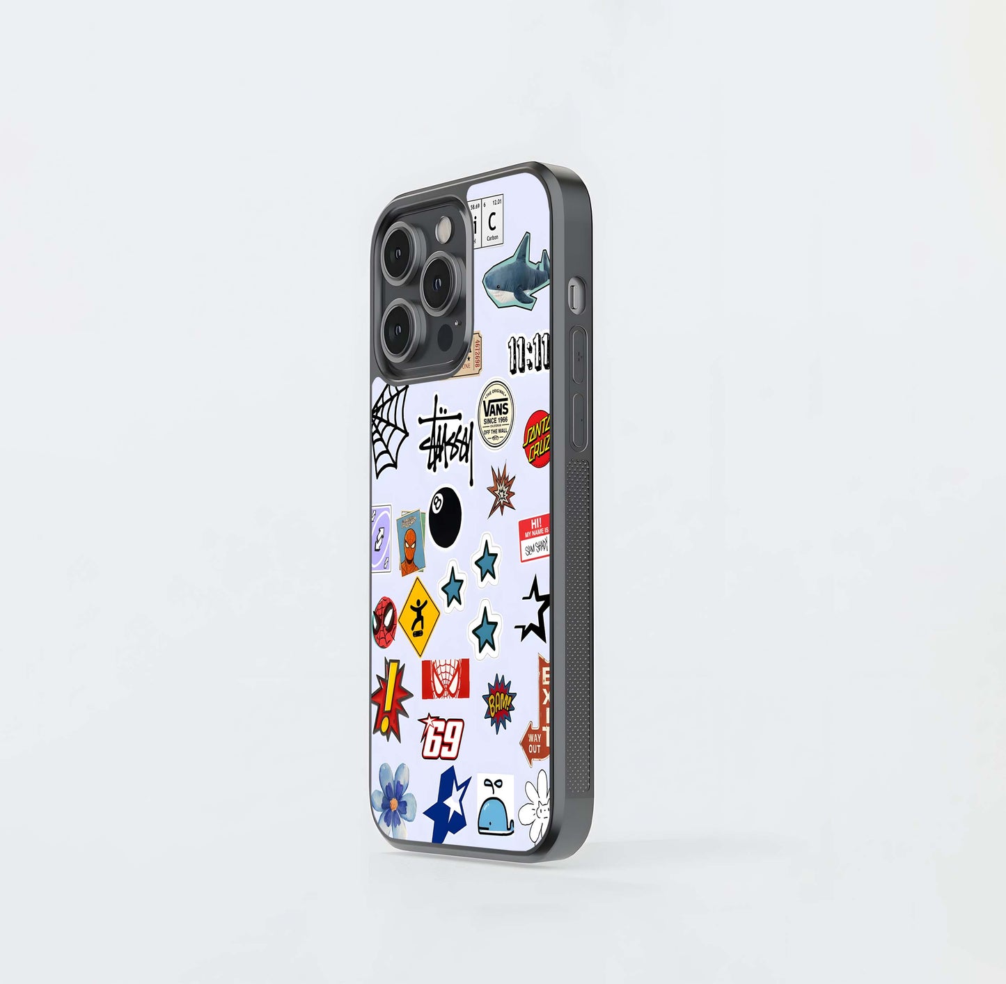 Street Art Vibe Glass Case