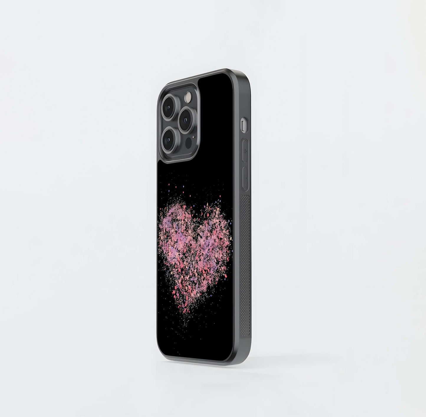 Shattered Love Pink Glass Case