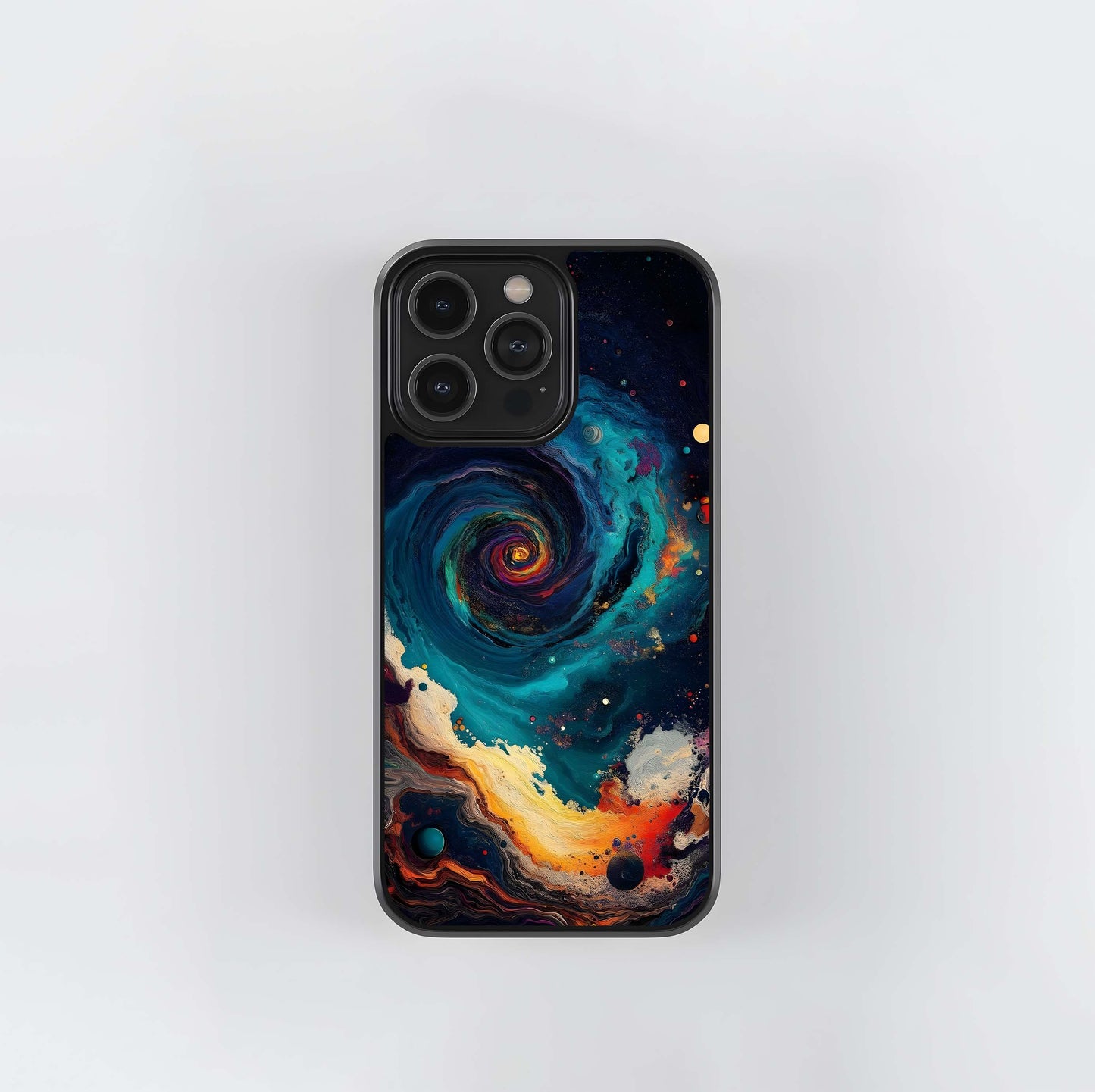 Galactic Vortex Fire Glass Case