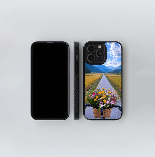 Golden Field Journey Glass Case