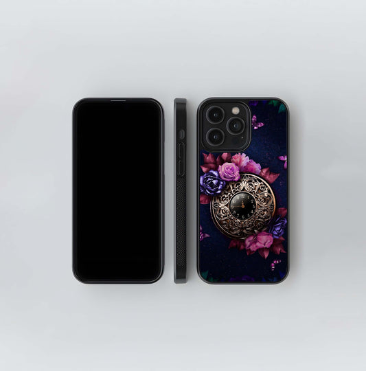 Time's Royal Bloom Glass Case