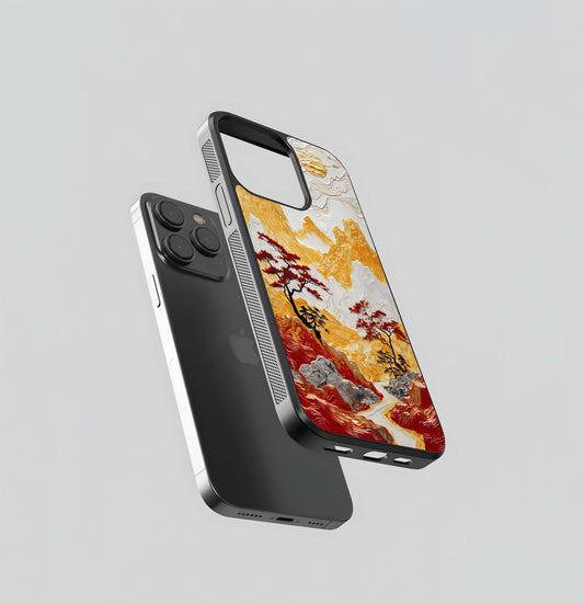 Gilded Valley Path Glass Case