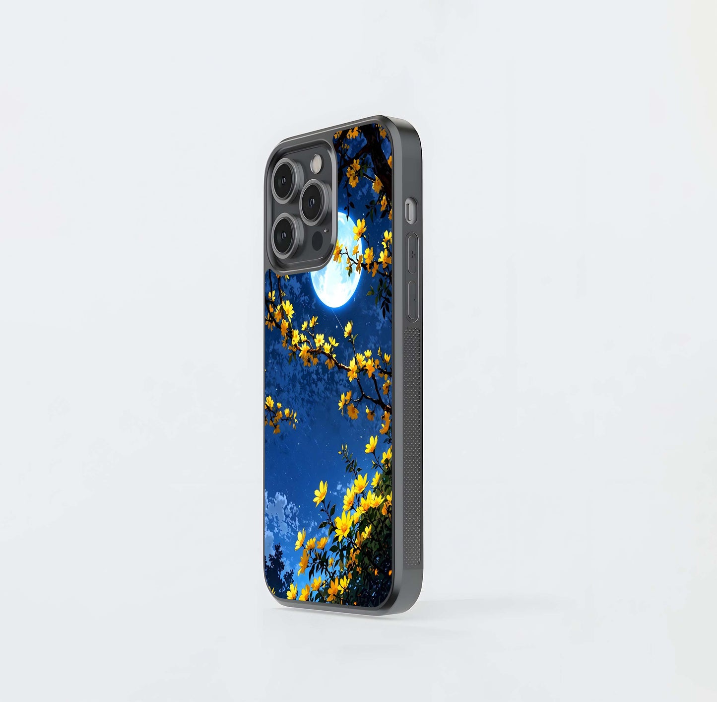 Golden Night Glow Glass Case