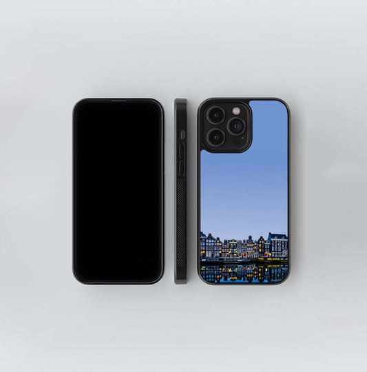 amsterdam Night Glass Case
