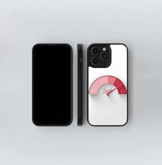 Valentine Love Meter Glass Case
