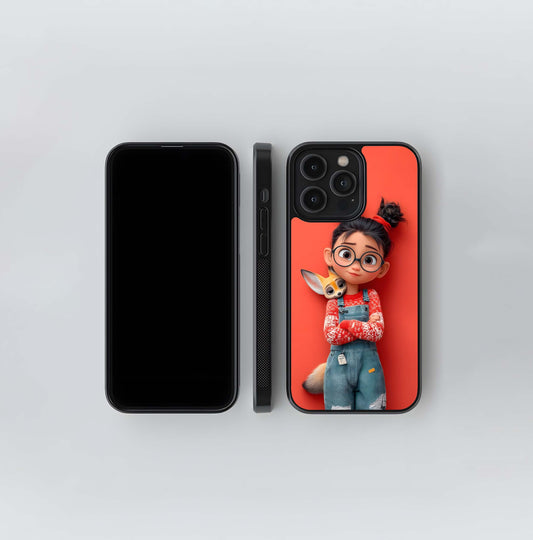 Fennec Friend Glass Case