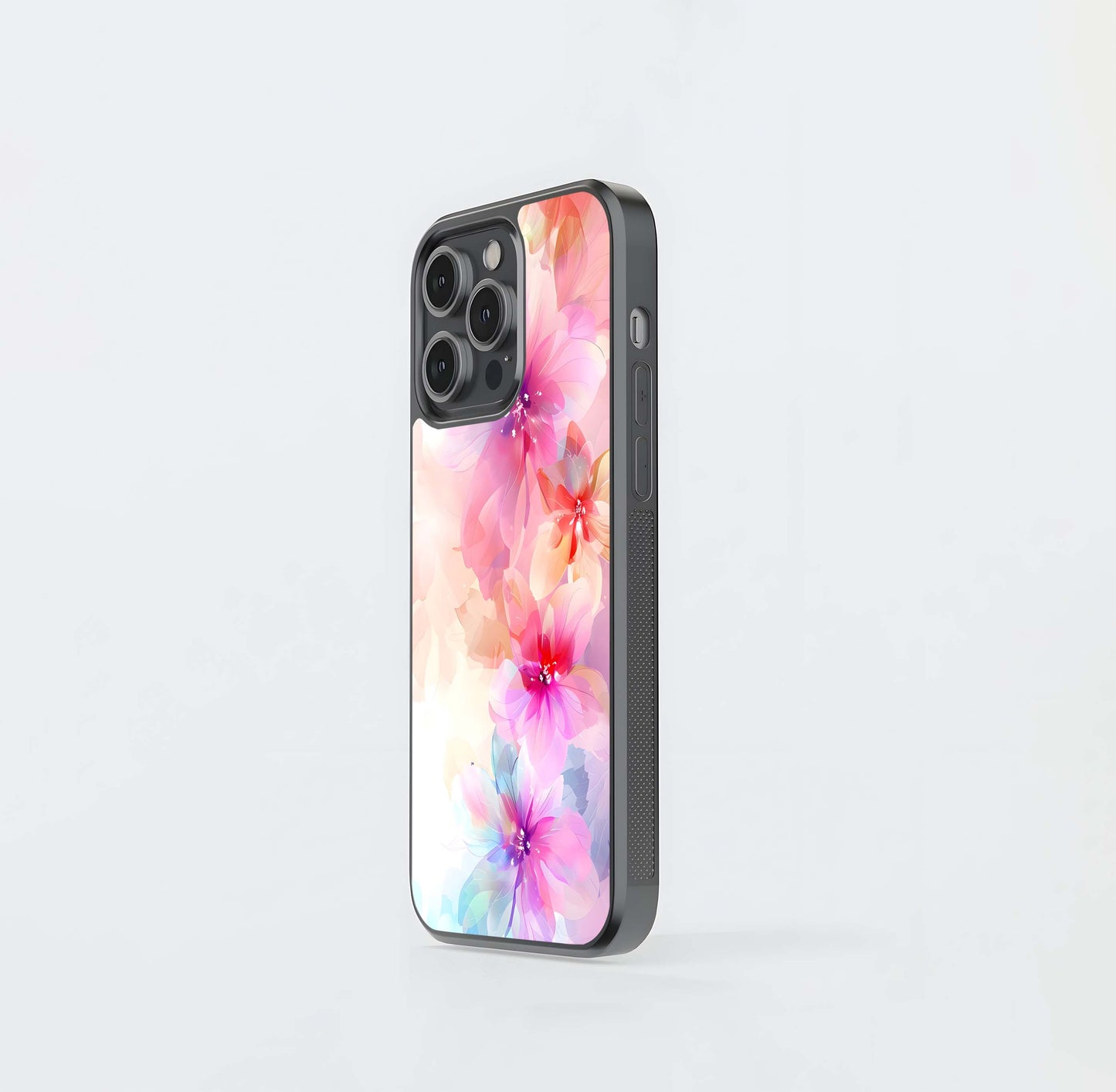 Vibrant Watercolor Translucence Glass Case