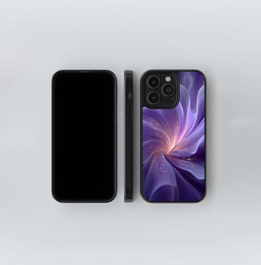 Violet Radiance Glass Case
