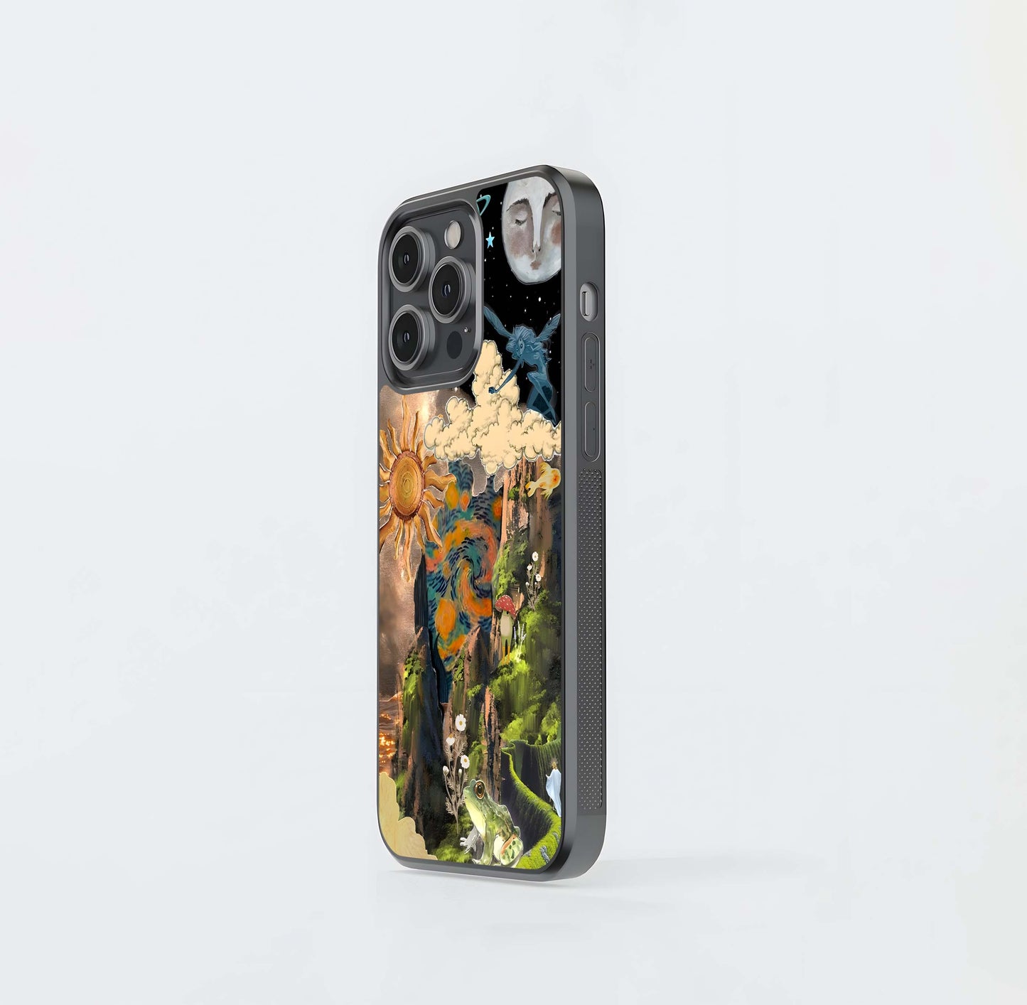 Whimsical Art Glass Case