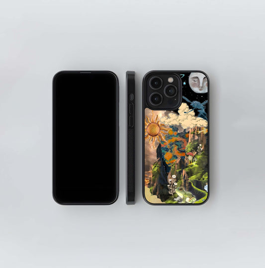 Whimsical Art Glass Case