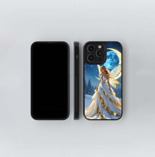 Winter Moon Fairy Glass Case