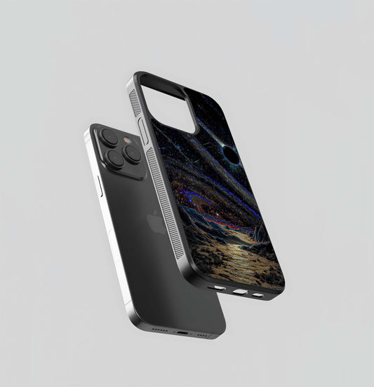 Galaxy River Dreams Glass Case