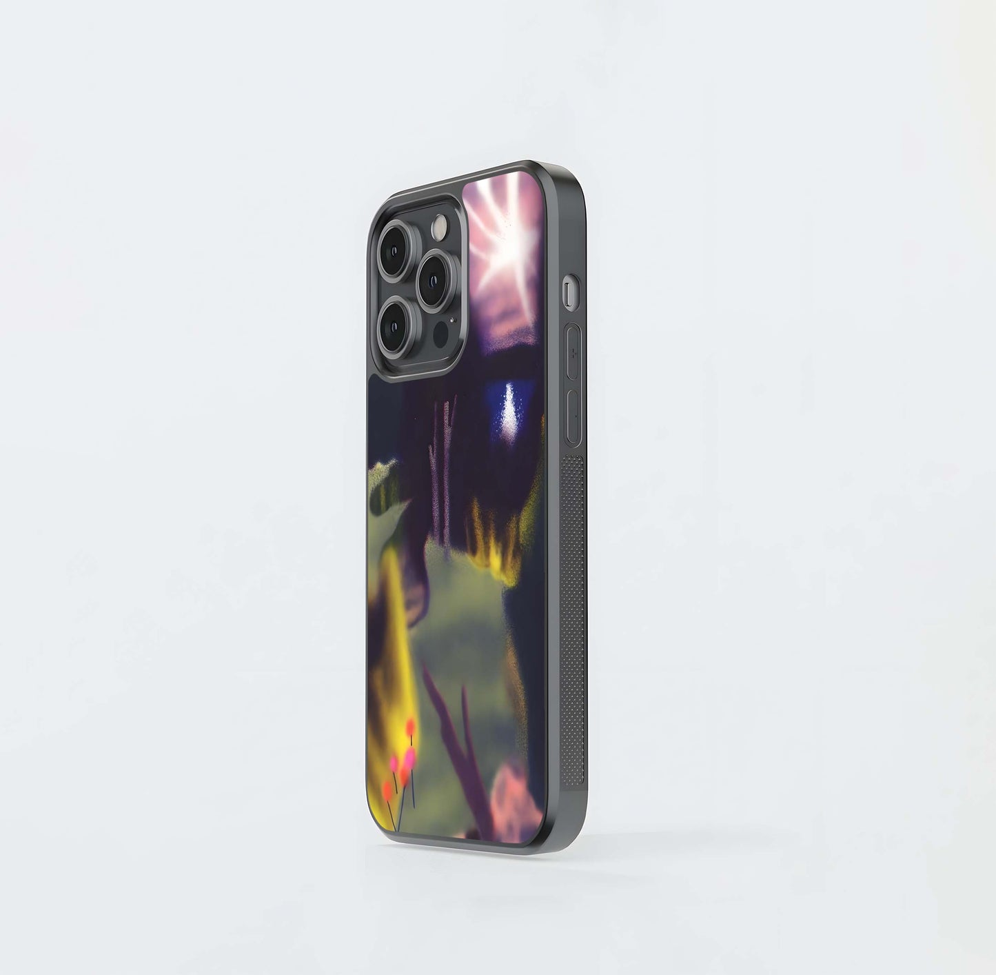 Abstract Dreamy Art Glass Case