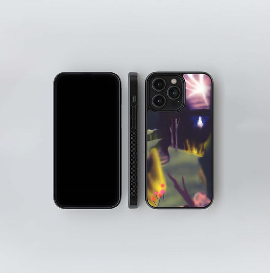 Abstract Dreamy Art Glass Case