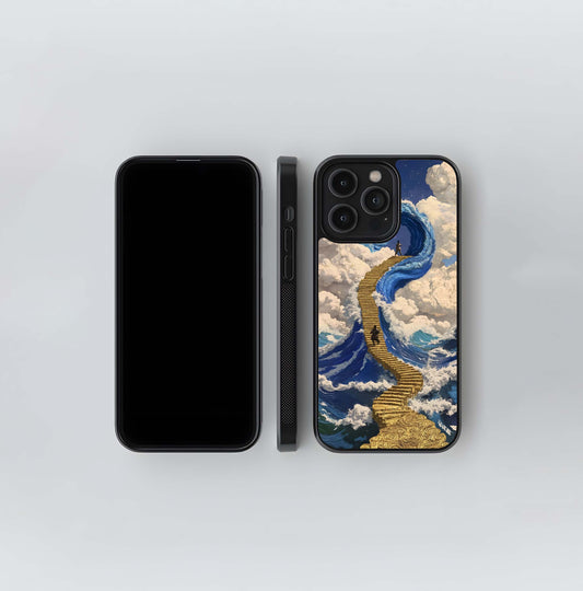 Heavenly Wave Path Glass Case