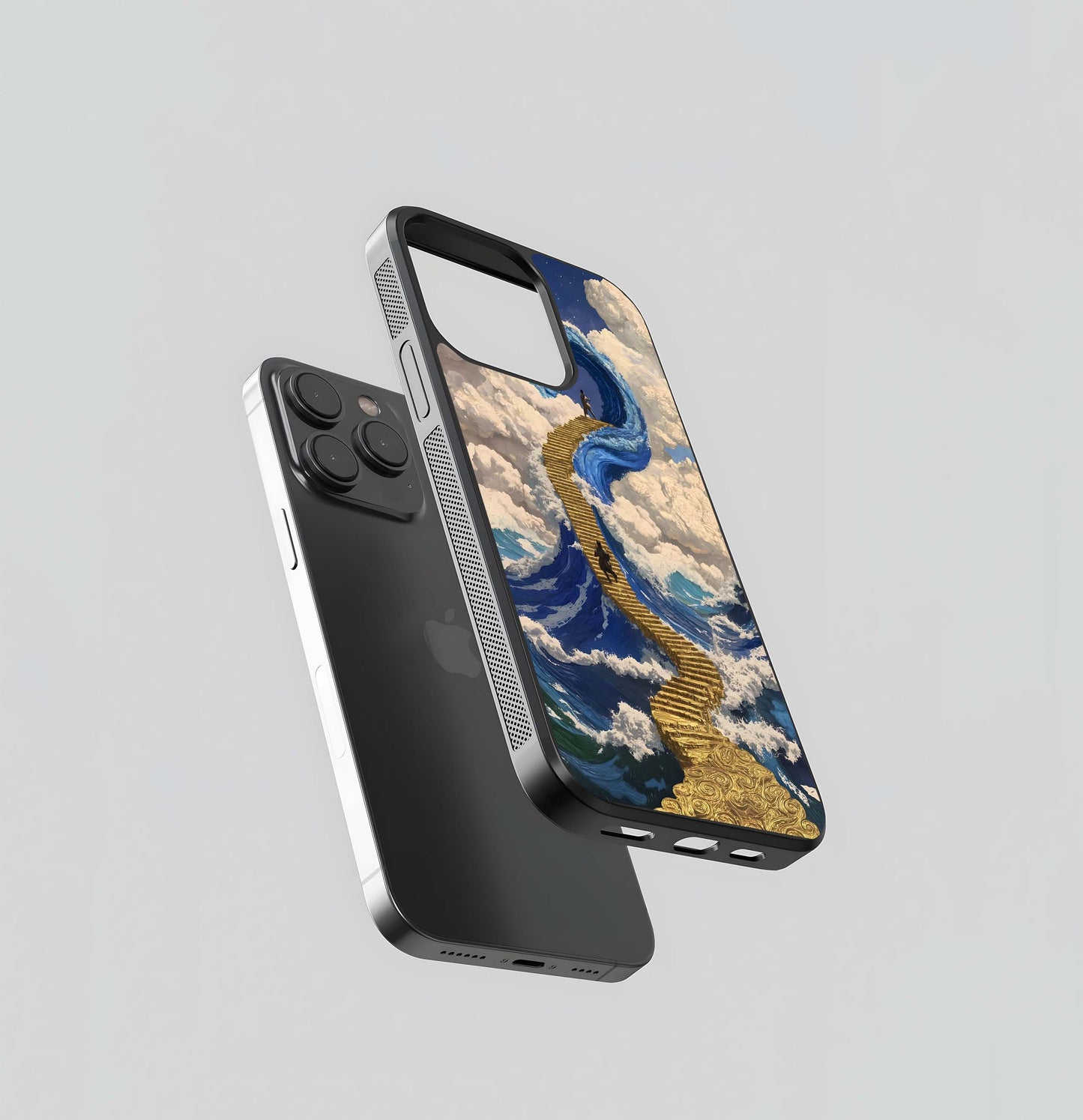Heavenly Wave Path Glass Case