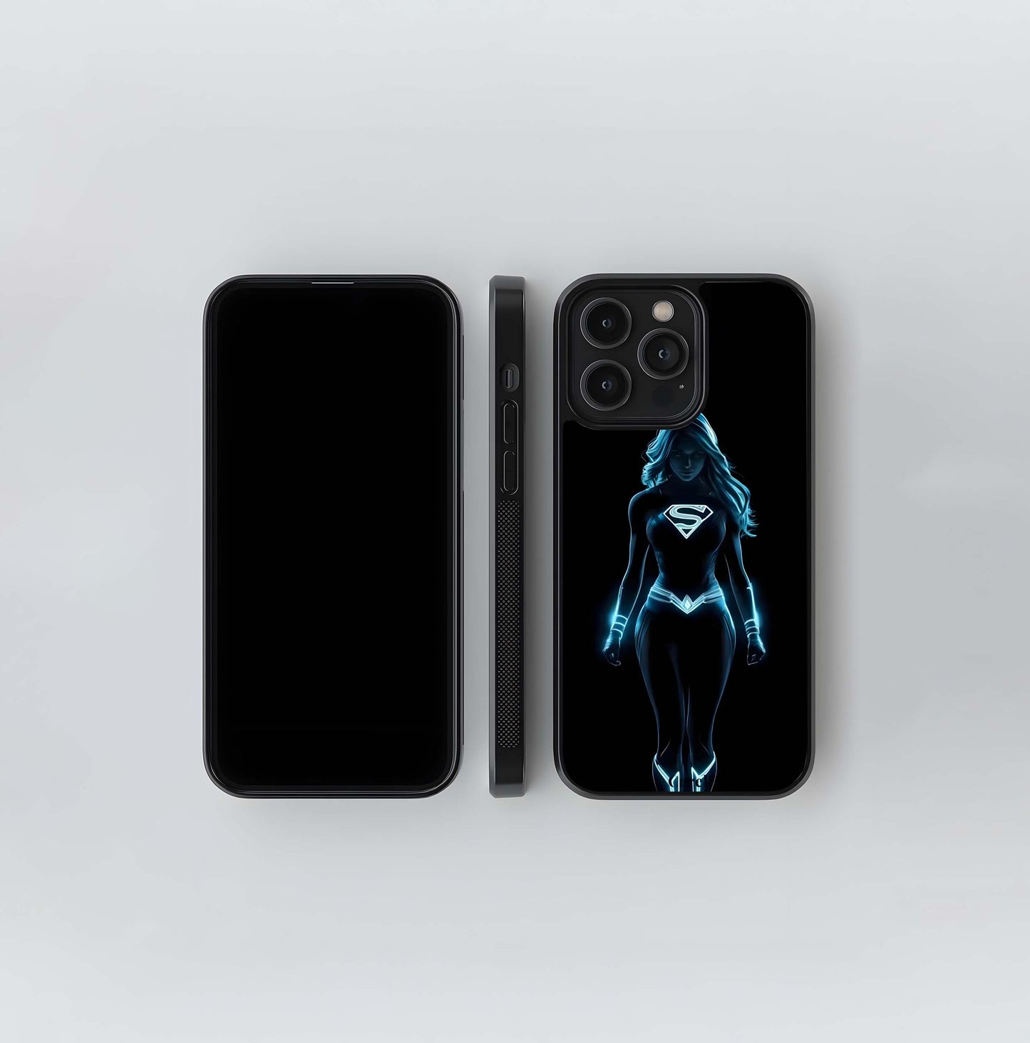 Blue Glow Super Glass Case