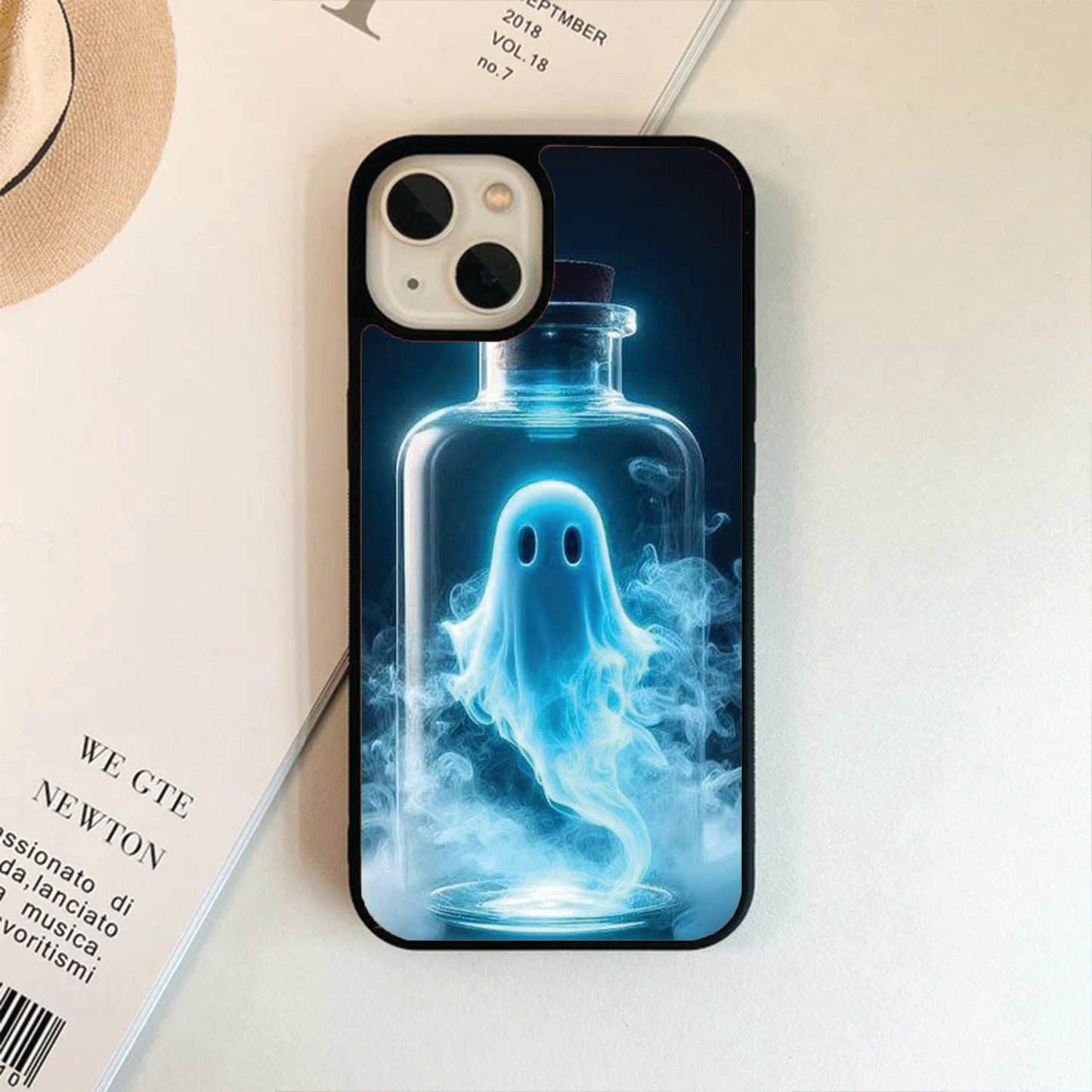 Ghost In Bottle Glass Case / Cover