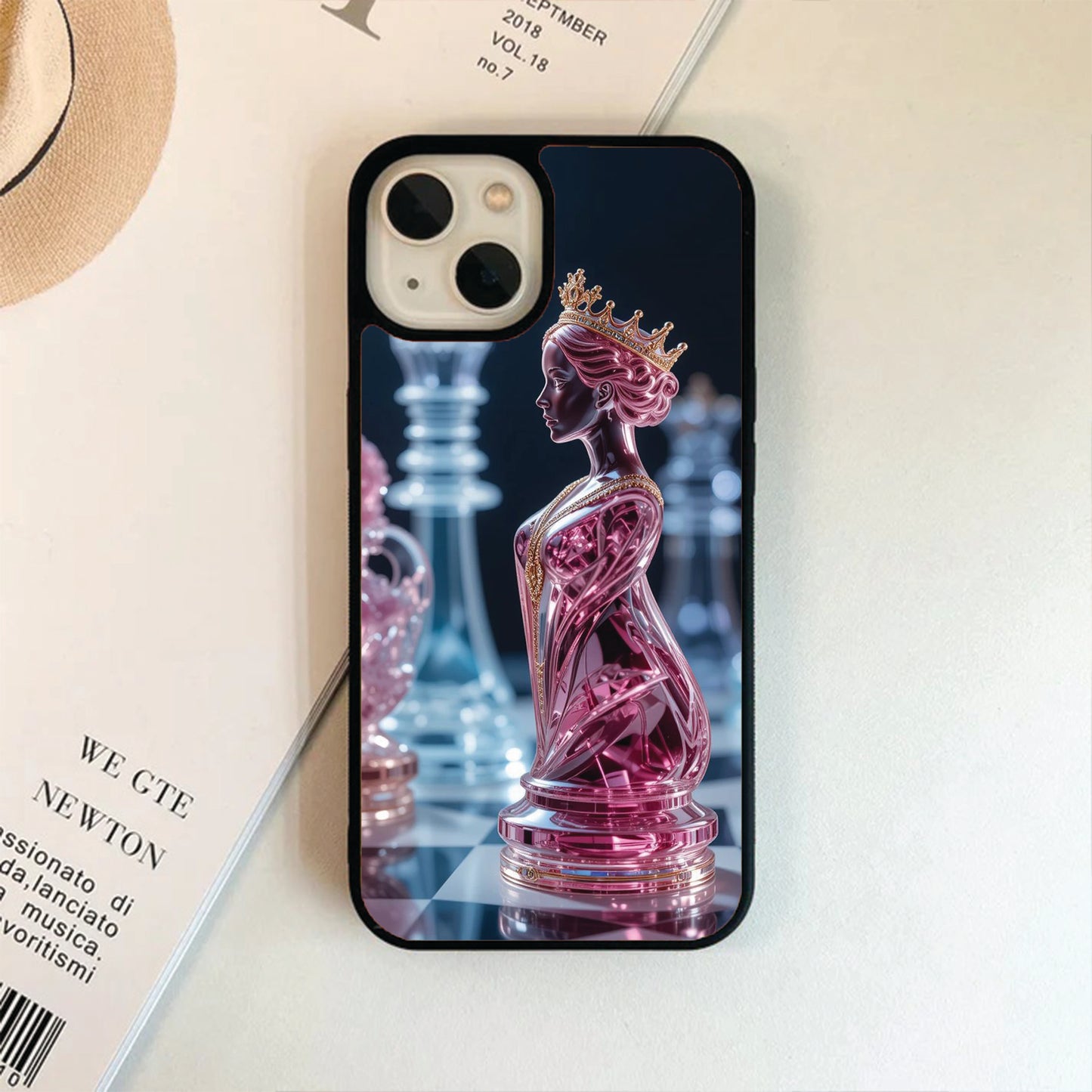 Chess Queen Glass Case / Cover