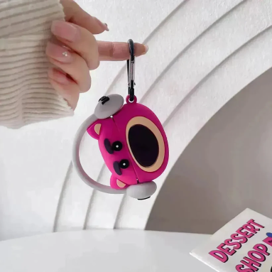 pink lotos Cartoon Character airpods Case AIRPODS PRO 2 Protective and stylish accessory for your AIRPODS PRO 2