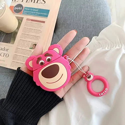 pink lotos Cartoon Character airpods Case AIRPODS PRO 2 Protective and stylish accessory for your AIRPODS PRO 2