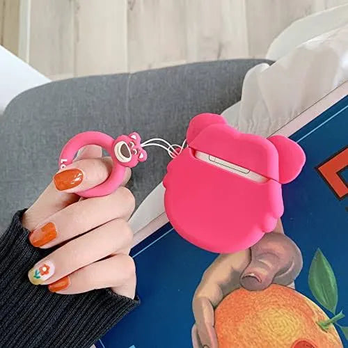 pink lotos Cartoon Character airpods Case AIRPODS PRO 2 Protective and stylish accessory for your AIRPODS PRO 2