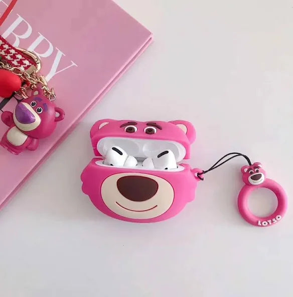 pink lotos Cartoon Character airpods Case AIRPODS PRO 2 Protective and stylish accessory for your AIRPODS PRO 2