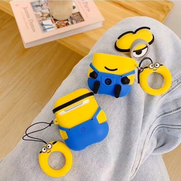 Minion AirPods Case SILICON Airpods Case Cover For AIRPODS PRO Cute protective cover for AirPods pro