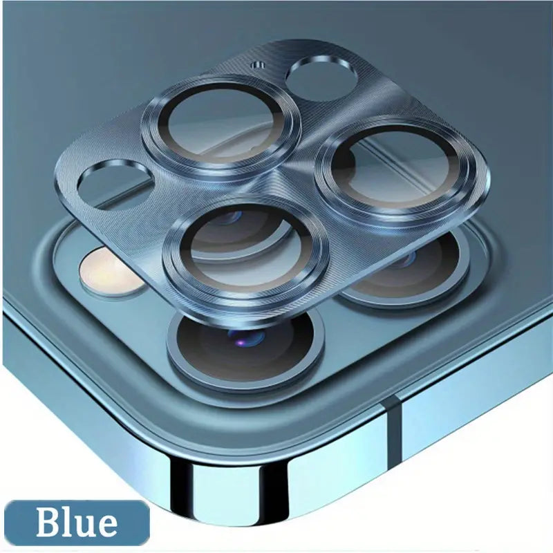 Shockproof Camera Lens For iPhone 12 Pro Max Blue camera lens protector for smartphones