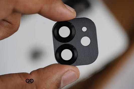 Shockproof Camera Lens For iPhone 12 Gold iPhone Lens Protector