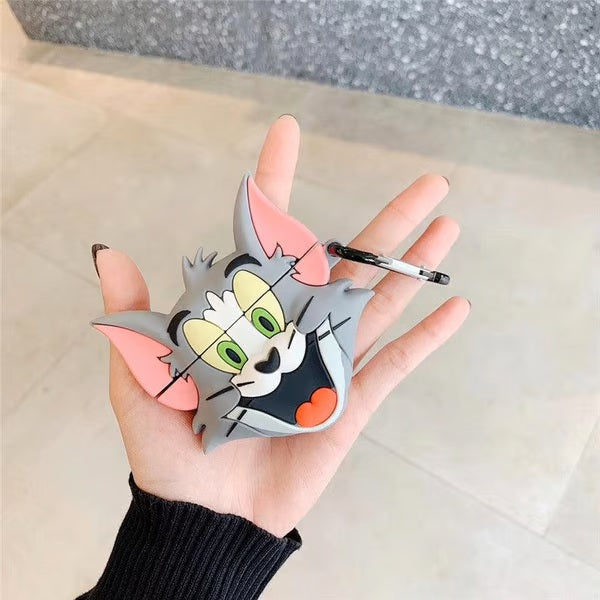 Tom and Jerry SILICON Airpods Case Cover For AIRPODS PRO Cute and Fun Cartoon Character AIRPODS PRO