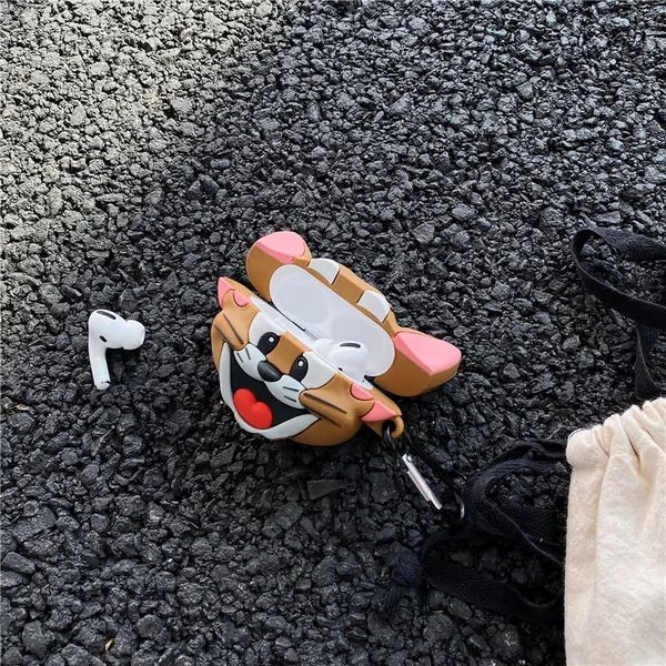 Tom and Jerry SILICON Airpods Case Cover For AIRPODS PRO Cute and Fun Cartoon Character AIRPODS PRO