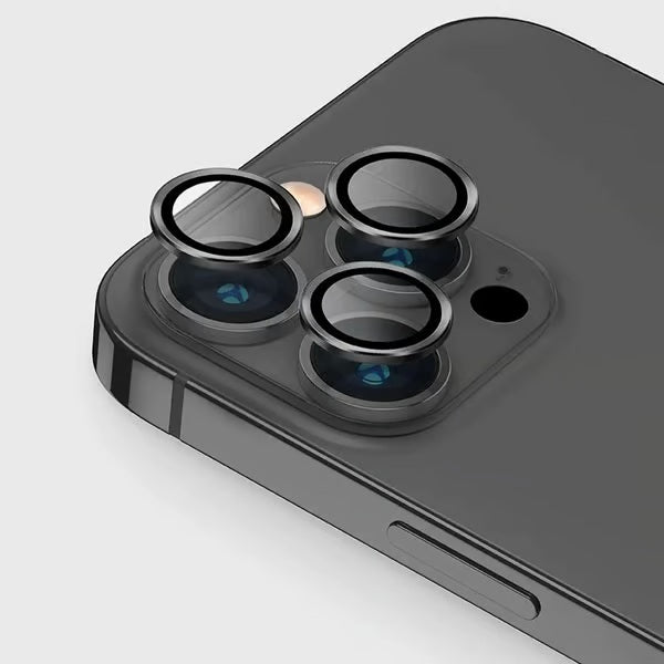 iPhone 14 Pro | 14 Pro Max Series Camera Protection 3D Metal Ring High-quality tempered glass lens protectors