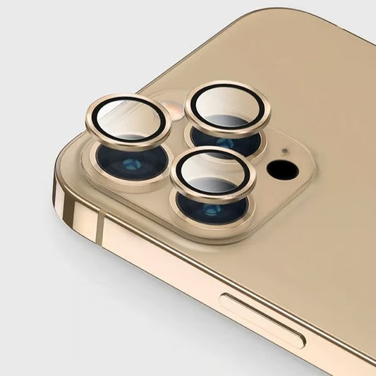 iPhone 14 Pro | 14 Pro Max Series Camera Protection 3D Metal Ring High-quality tempered glass lens protectors