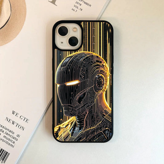 Creative Iron Man Glass Cases / Phone Cover