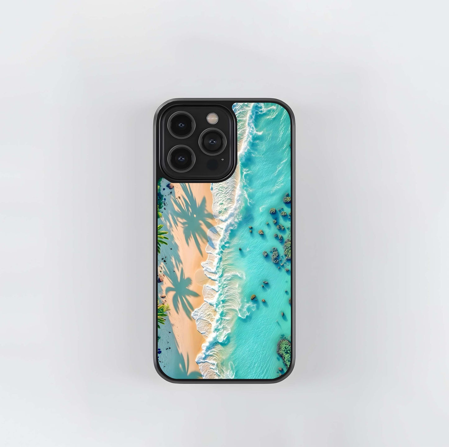 Tropical Wave Glow Glass Case