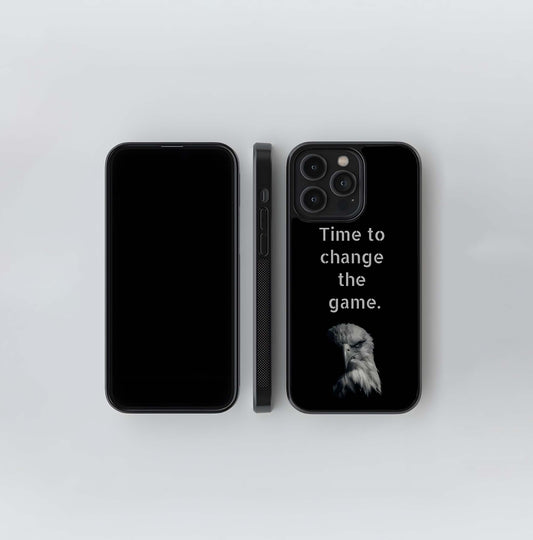 Eagle Time to Change the Game Glass Case