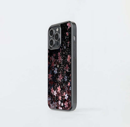 Starlit Flower Dreams Glass Case